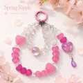 Spring Ripple Beaded Phone Charm & Bag Charm